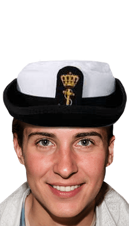 Hoed vloot manschappen (diensttijd boven 5 jaar)